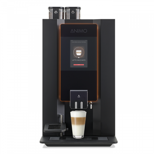 OptibeanX22 Latte-Macchiato uit koffieautomaat